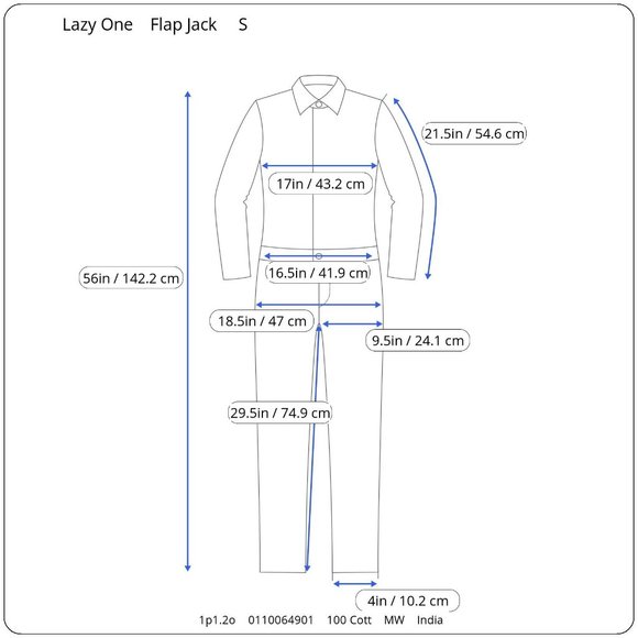 Lazy One Flap Jack Pajamas Womens S Bear Cheeks Holiday Christmas Buffalo Check - Picture 11 of 11